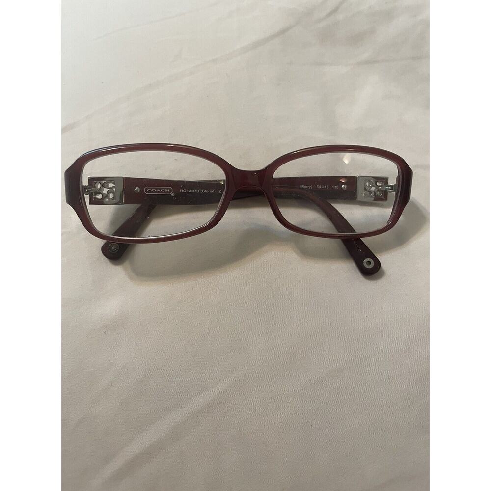 Coach Gloria‎ HC6007B 5041 Womens Berry Eyeglasses Frames 54-16-135 4748